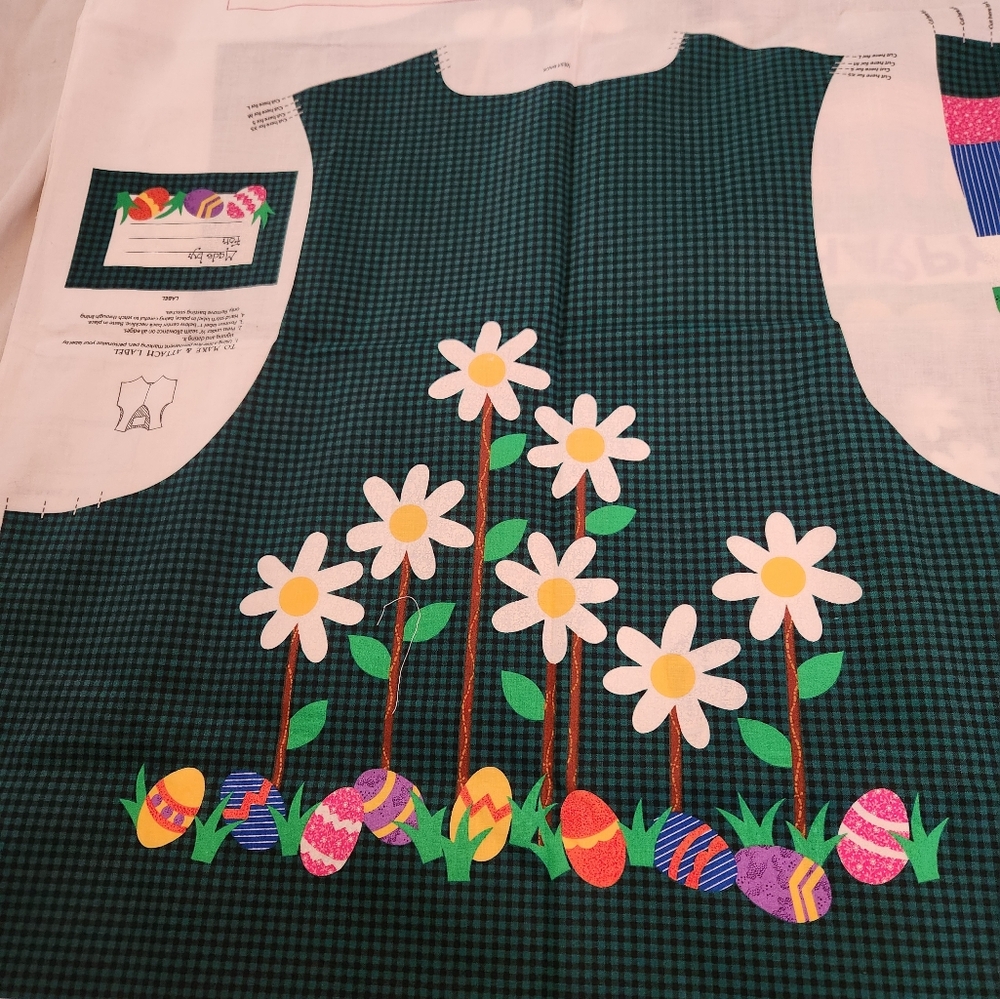 Colorful Fabric Panel with Spring Design - Picture 4 of 4